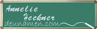 Annelie Heckner Visitenkarte